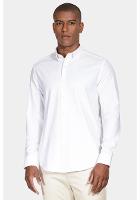 Camisa Aramis Manga Longa Slim Stretch Branco - 1