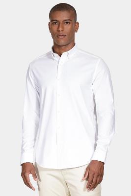 Camisa Aramis Manga Longa Slim Stretch Branco