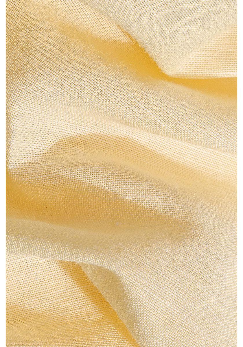 Camisa Aramis Regular Linho Algodão Amarelo - 5