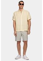 Camisa Aramis Regular Linho Algodão Amarelo - 2