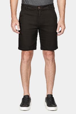 Bermuda Aramis Chino Sarja Moletom Preto