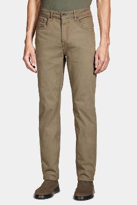 Calça Aramis Color Slim Canvas Verde Militar