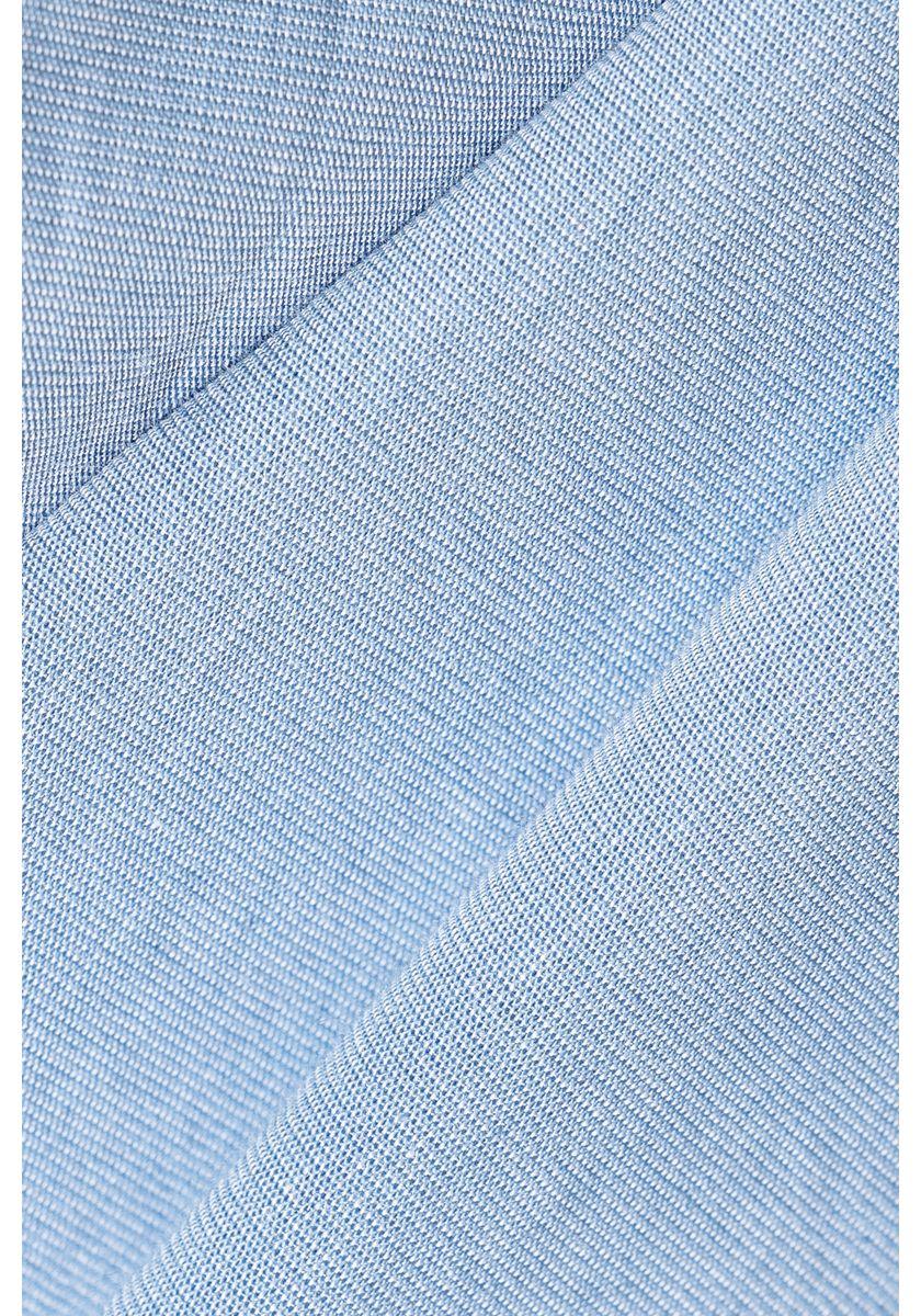 Camisa Aramis Manga Curta Regular Algodão Fio 50  Azul - 5