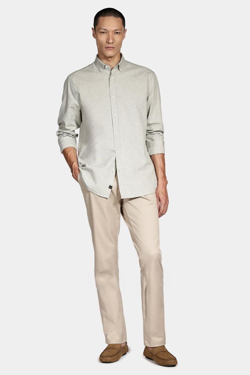 Camisa Aramis Manga Longa Slim Verde - 2