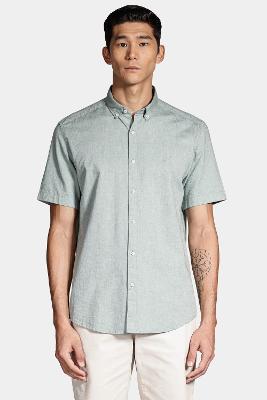 Camisa Aramis Manga Curta Slim Verde