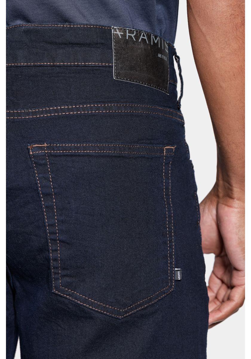 Bermuda Jeans Dark Blue Azul Escuro - 4