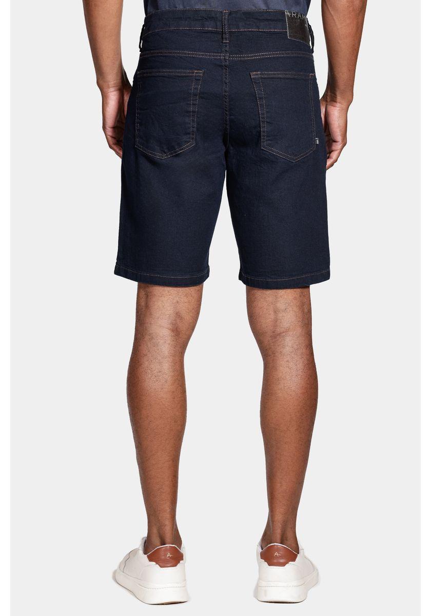Bermuda Jeans Dark Blue Azul Escuro - 5