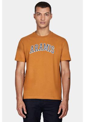 Camiseta Manga Curta Aramis New College Ambar