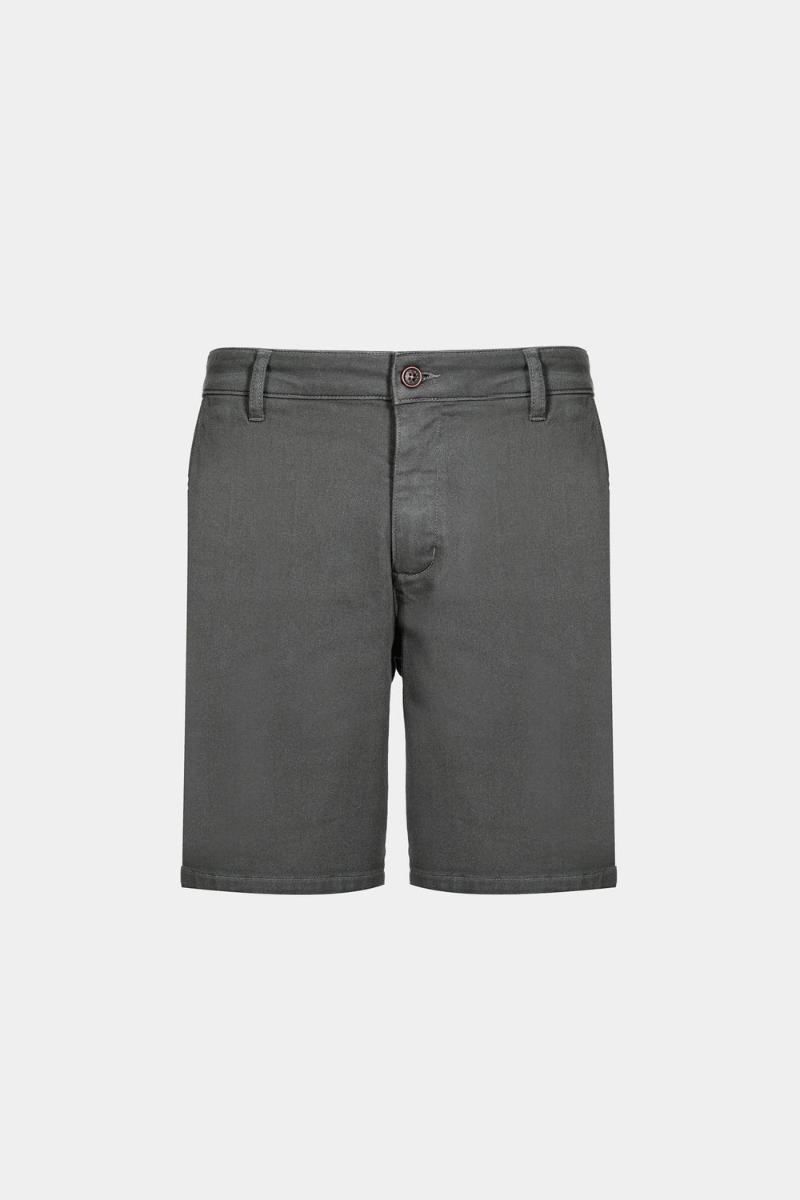 Bermuda Aramis Chino Sarja Moletom Chumbo - 6