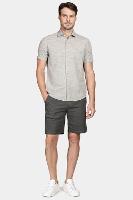 Bermuda Aramis Chino Sarja Moletom Chumbo - 2