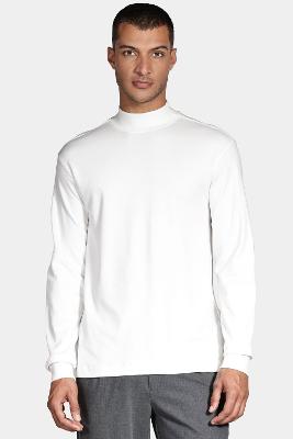 Camiseta Aramis Manga Longa Gola Alta Hermes Off White