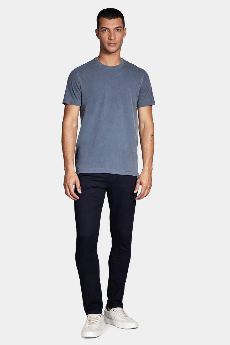 Camiseta Aramis Manga Curta Básica Azul Marinho - 2