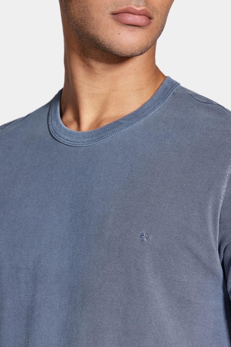 Camiseta Aramis Manga Curta Básica Azul Marinho - 3