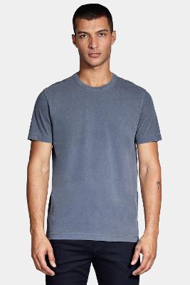 Camiseta Aramis Manga Curta Básica Azul Marinho