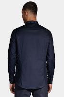 Camisa Aramis Manga Longa Slim Stretch Marinho