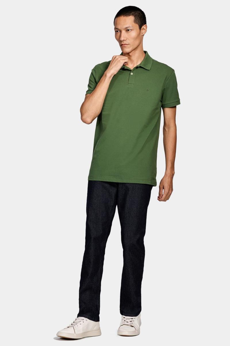 Polo Aramis Aramis Básica Piquet Verde Musgo - 2