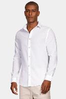 Camisa Aramis Aramis Slim Linho Algodão Branco - 1