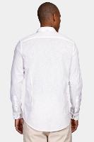 Camisa Aramis Aramis Slim Linho Algodão Branco