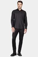 Camisa Aramis Slim Social Com Elastano Preto - 2