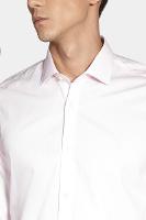 Camisa Slim Social Com Elastano Rosa - 3