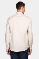 Camisa Aramis Slim Algodão Damero Areia