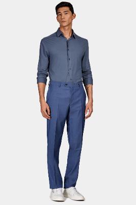 Camisa Aramis Manga Longa Malha Liquid Repeller Azul Índigo