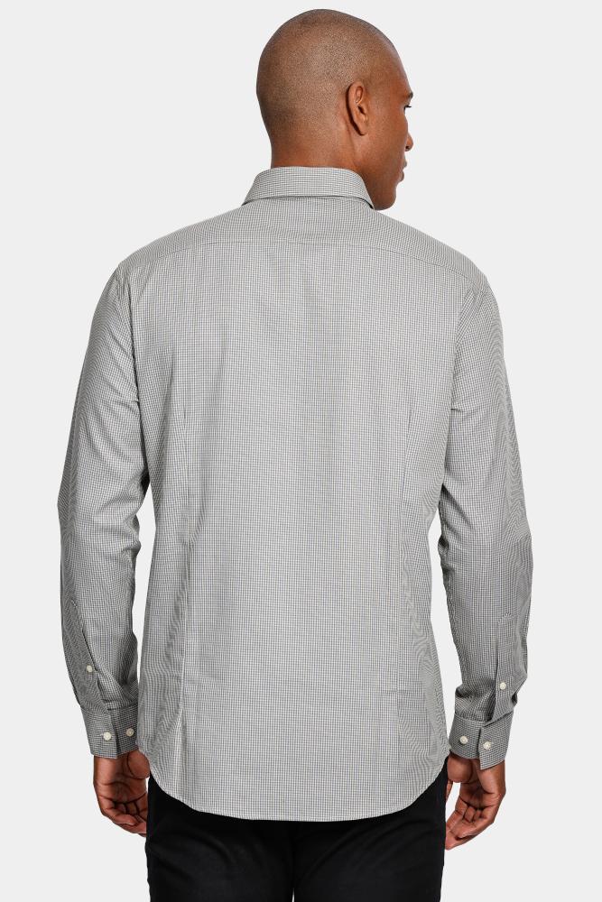 Camisa Aramis Manga Longa Cosmo Slim Algodão Micro Xadrez - 4