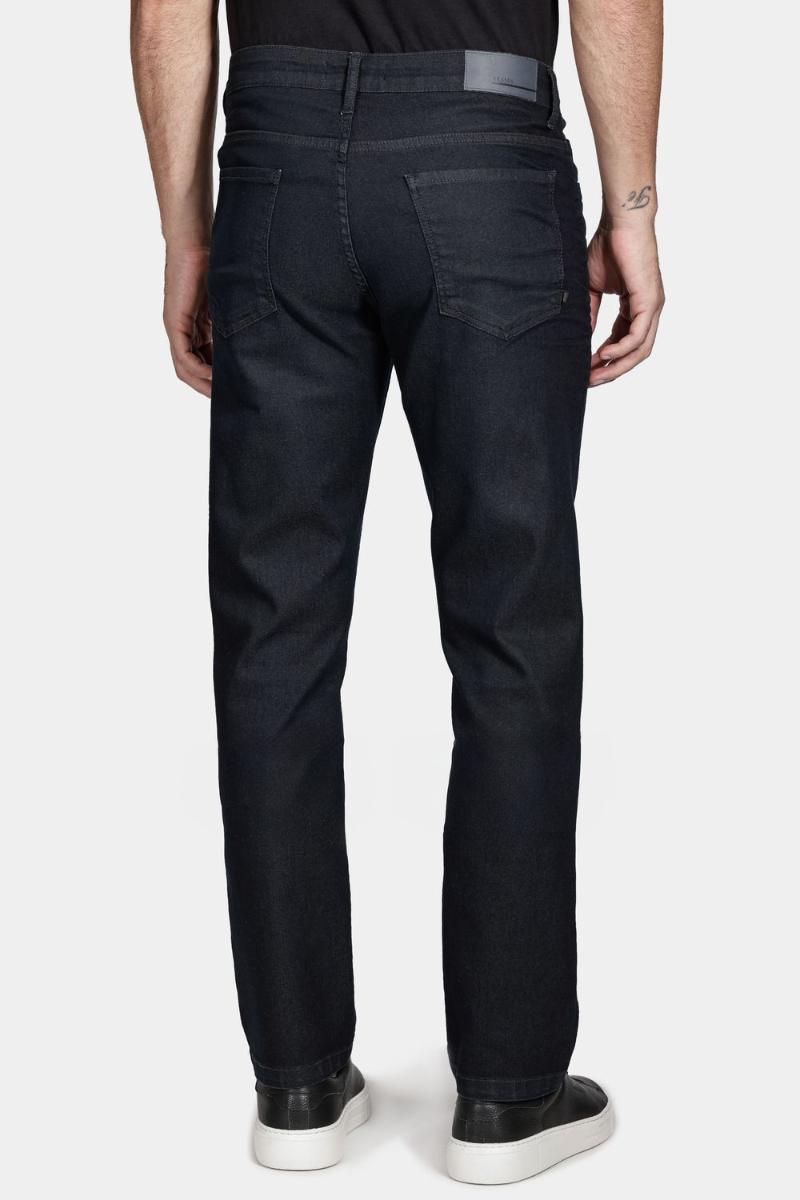 Calça Aramis Aramis Jeans Regular Azul Escuro - 5