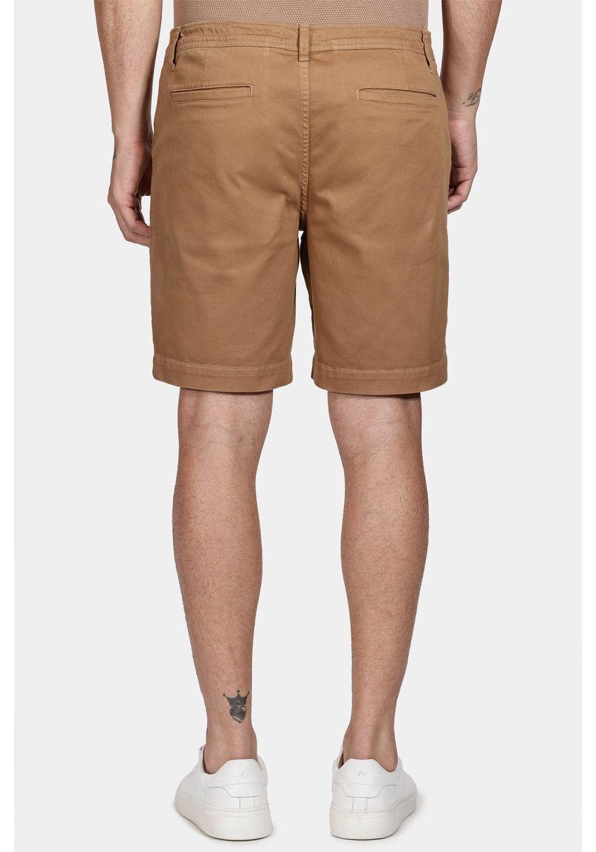 Bermuda Aramis Chino Sarja Maquinetada Cáqui - 5