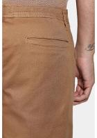 Bermuda Aramis Chino Sarja Maquinetada Cáqui