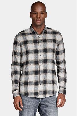 Camisa Aramis Manga Longa Slim Cinza