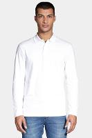 Polo Aramis Piquet Manga Longa Off White - 1