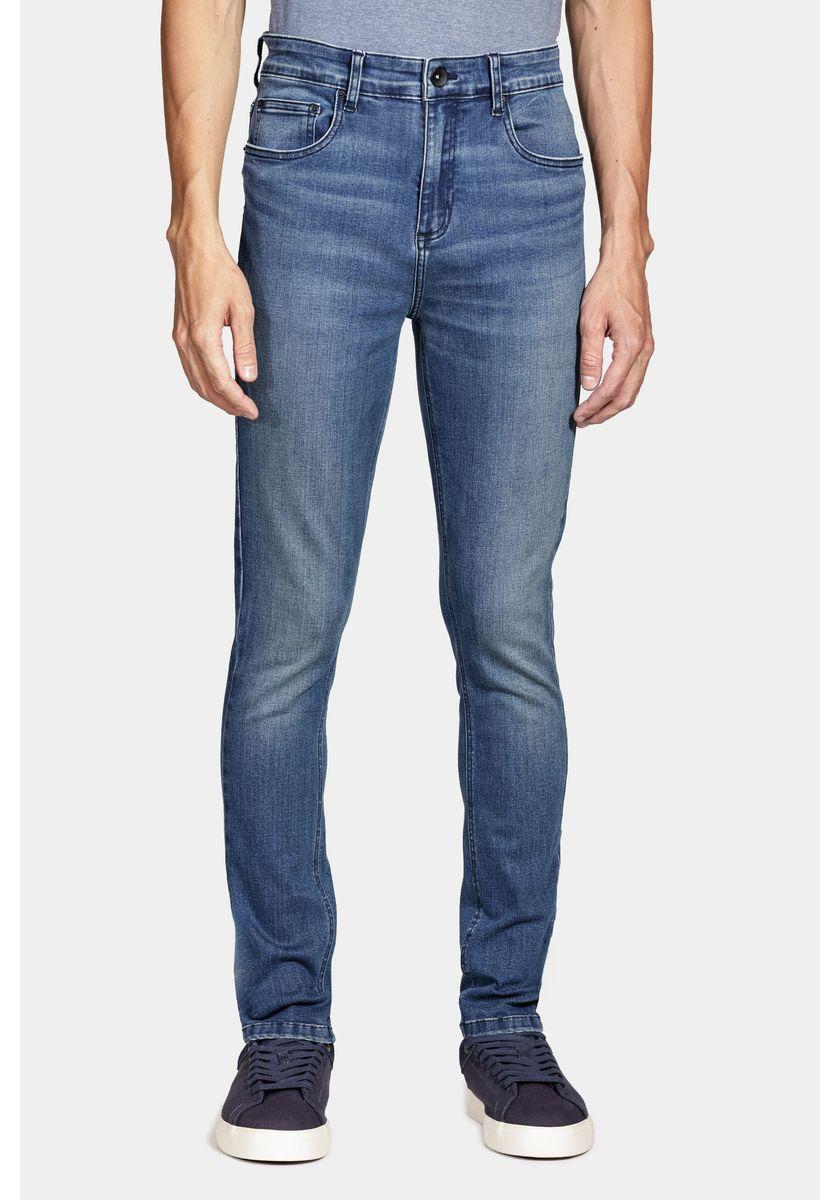Calça Aramis Jeans Skinny X-Treme Dirty Azul Escuro - 1