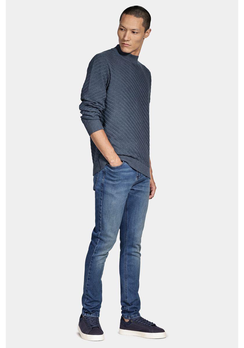 Calça Aramis Jeans Skinny X-Treme Dirty Azul Escuro - 2