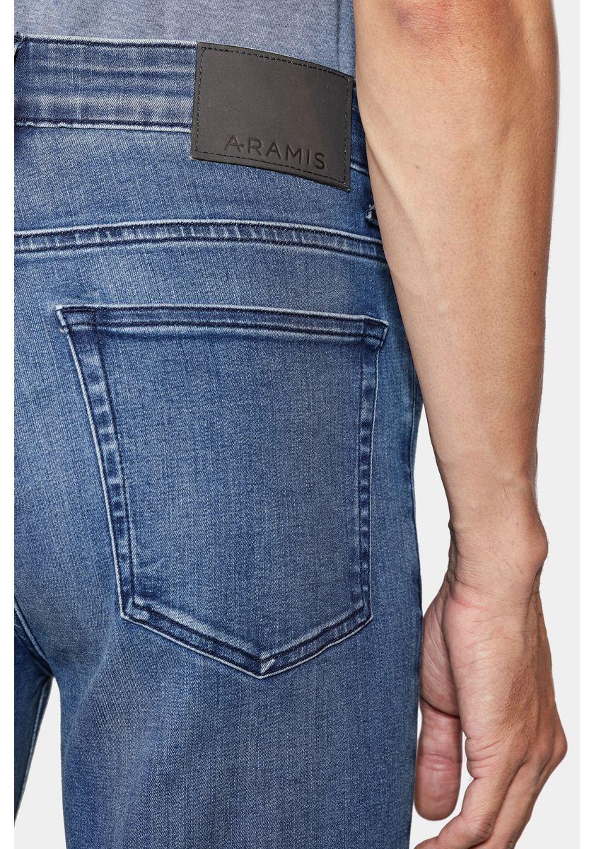 Calça Aramis Jeans Skinny X-Treme Dirty Azul Escuro - 4