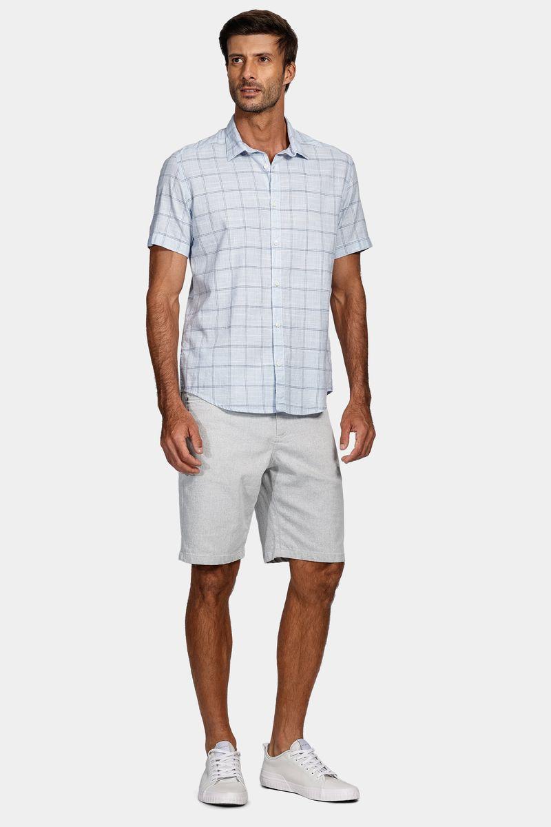 Camisa Aramis Manga Curta Azul Claro - 2