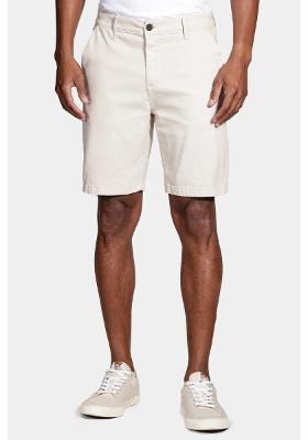 Bermuda Chino Clássica Canvas Areia
