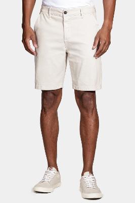 Bermuda Aramis Chino Clássica Canvas Areia