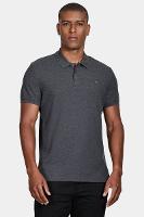 Polo Aramis Cotton Piquet Basic Grafite Mescla - 1