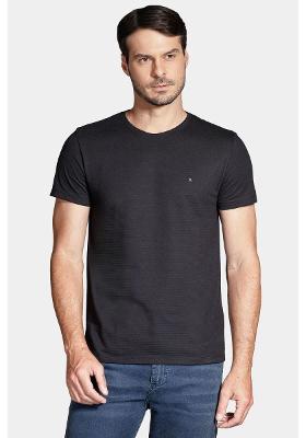 Camiseta Aramis Manga Curta Lisboa Preto
