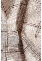 Camisa Aramis Manga Curta Slim Xadrez Off White Com Cáqui - 5