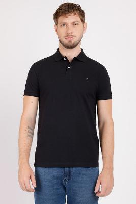 Polo Básica Piquet Preto