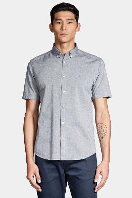 Camisa Aramis Manga Curta Slim Marinho