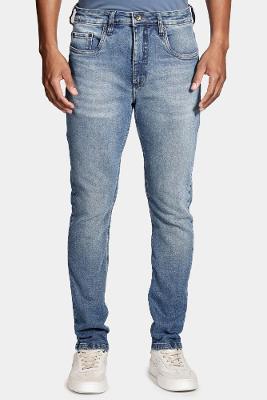 Calça Aramis Jeans Slim Flex And Dry Médio Azul Médio