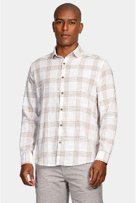 Camisa Aramis Manga Longa Slim Xadrez