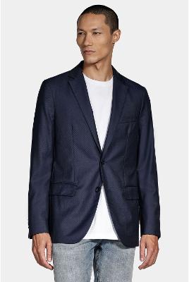 Paletó Aramis Lã e Seda Super Slim Marinho