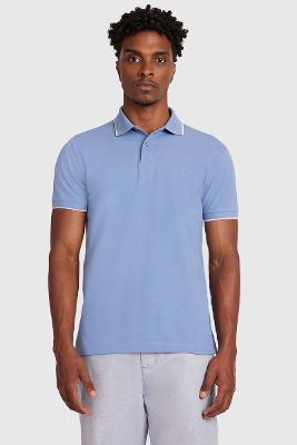 Polo Aramis Básica Azul Claro
