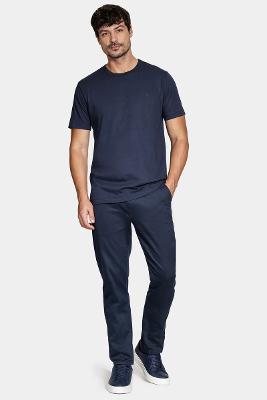 Camiseta Aramis Gola Careca Marinho