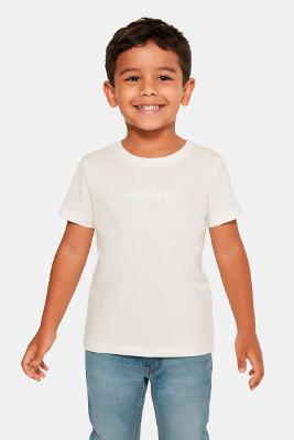 Camiseta Algodão Aramis Manga Curta Off White