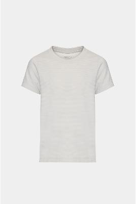 Camiseta Aramis Básica Algodão Manga Curta Marfim